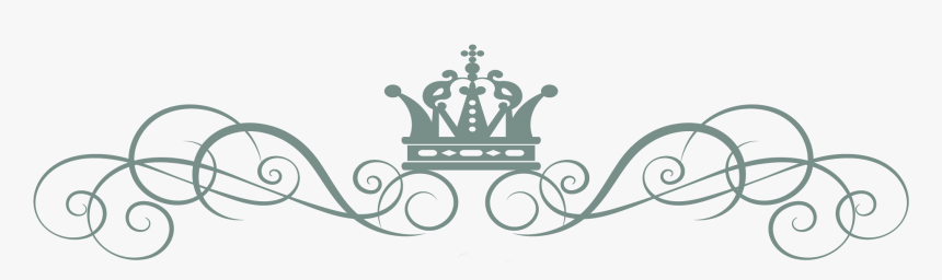 #swirls #swirl #swirly #fancy #elegance #elegant #crown - Border Png Crown, Transparent Png, Free Download