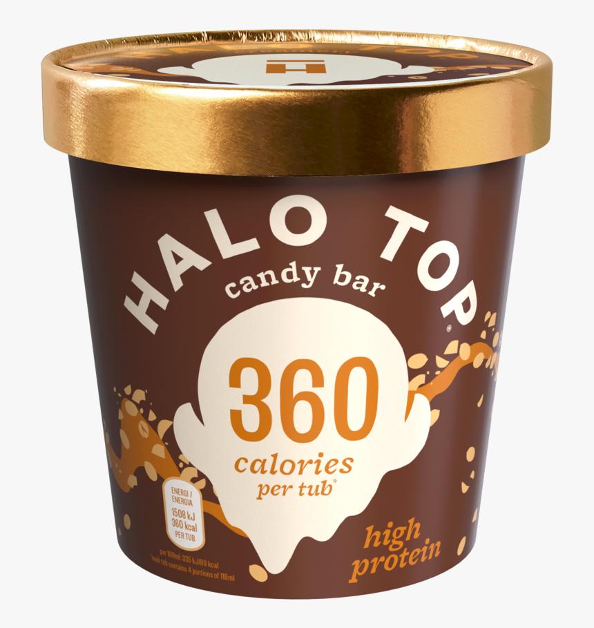 Ht19 Eu3 Packshot Candybar Front - Halo Top Candy Bar, HD Png Download, Free Download