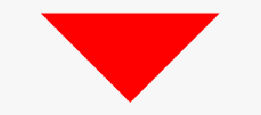 Red Arrow Down - Red Arrow Down Icon, HD Png Download, Free Download