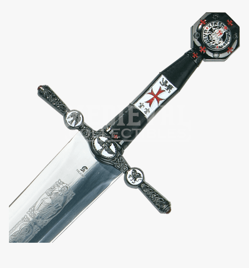 Medieval Black Knight Sword - Knightly Sword Sword Of Dark Ages, HD Png Download, Free Download