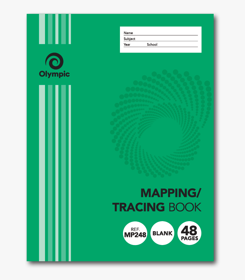 Mapping Book - Olympic - 225x175mm - 48 Page - Exercise Book Cover Page Design, HD Png Download, Free Download