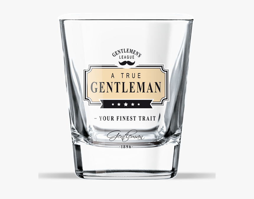 Gentleman Whisky Glass, HD Png Download, Free Download