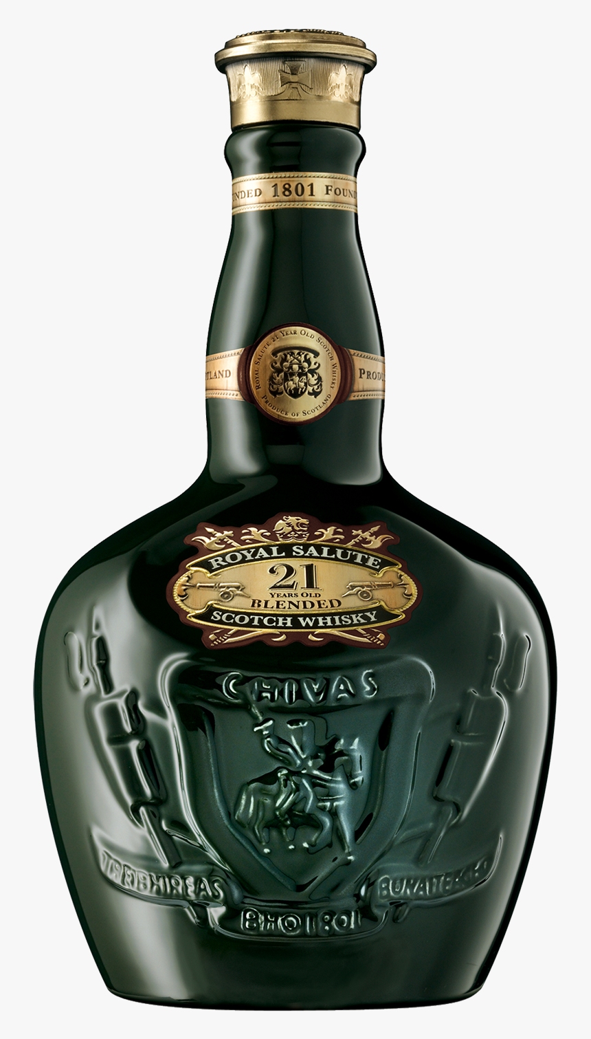 Royal Salute Scotch Whisky Emerald Ceramic Mini 50ml - Royal Salute Price Canada, HD Png Download, Free Download