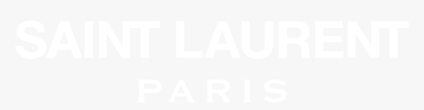 Saint Laurent White Logo, HD Png Download, Free Download