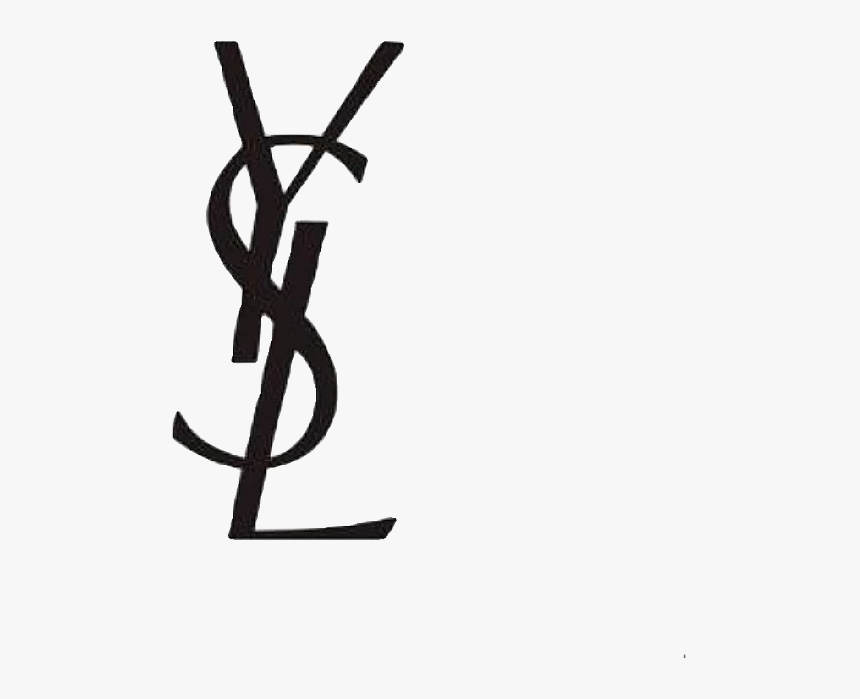 #ysl#名牌#潮 - Yves Saint Laurent Logo Red, HD Png Download, Free Download