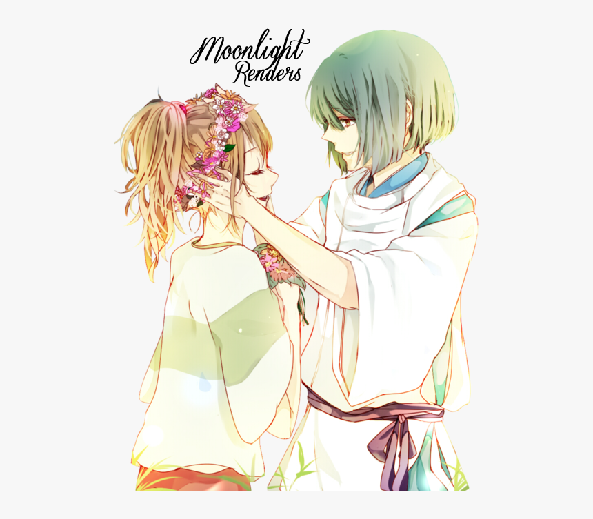 Cute Spirited Away Haku And Chihiro, HD Png Download, Free Download