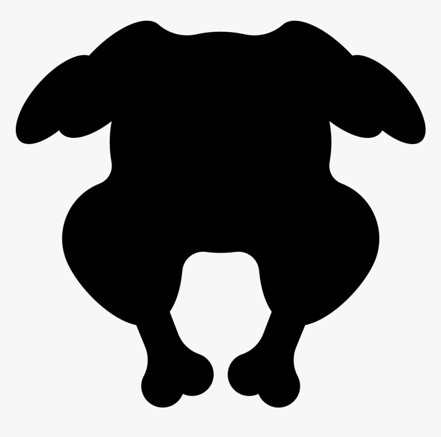 Chicken Silhouette Without Head, HD Png Download, Free Download