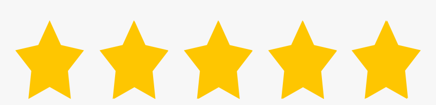 5 Starts Reviews - 5 Star Rating Png, Transparent Png, Free Download