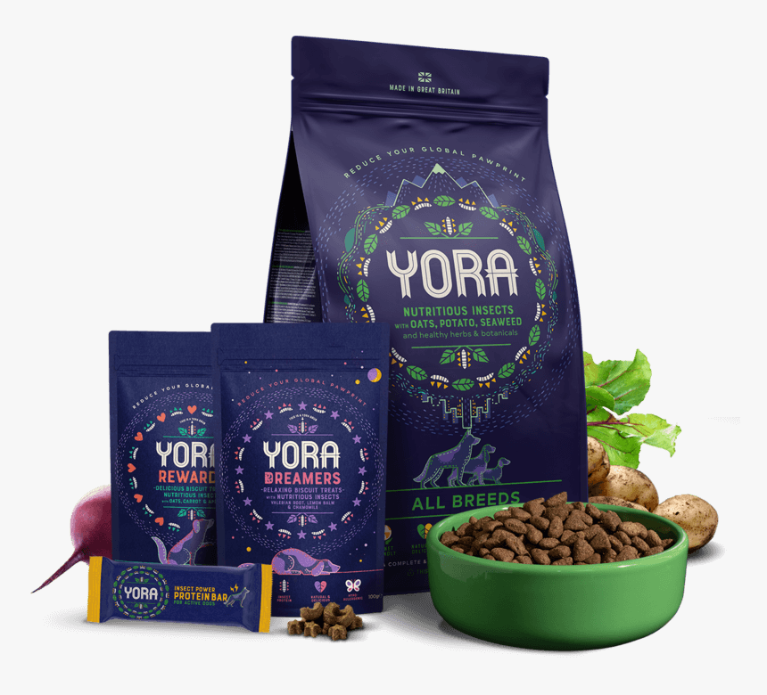 Yora Sustainable Insect Pet Food Kibble Bags - Yora Pet Foods, HD Png Download, Free Download