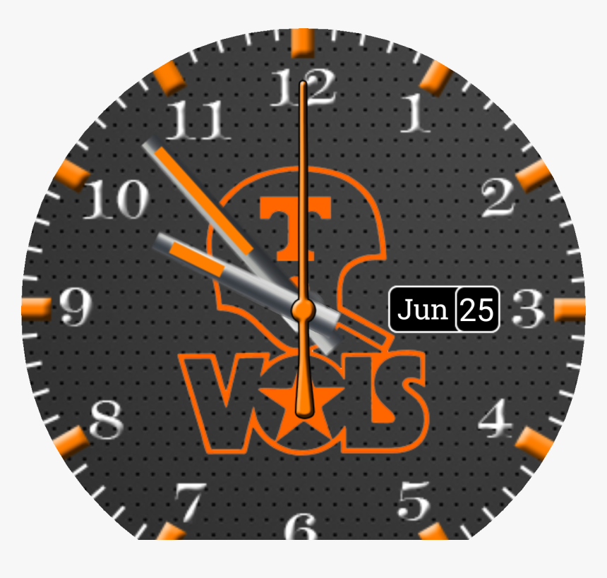 Vols Orange Watch Face Preview , Png Download - Shoushan Love Lookout, Transparent Png, Free Download
