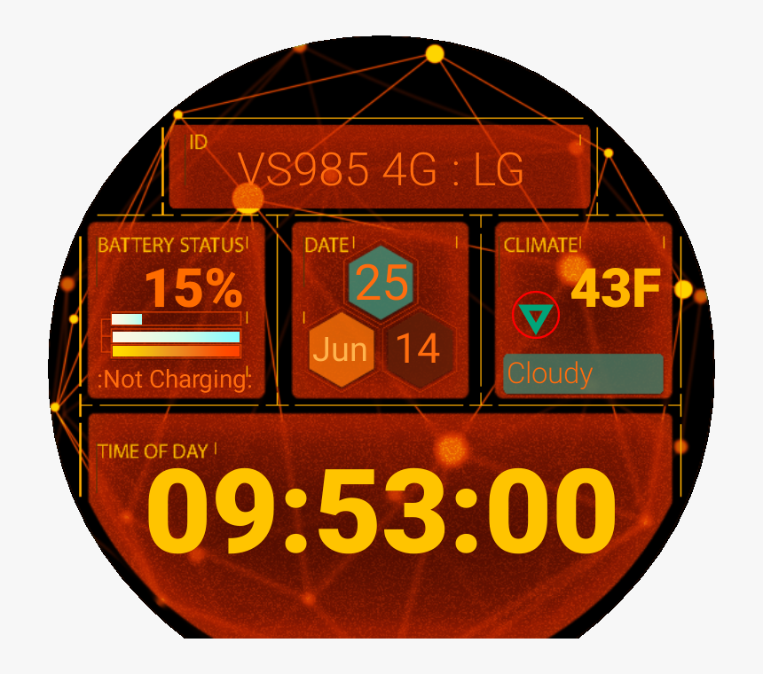 Evangelion Watch Face Preview , Png Download - Notre Dame Fighting Irish, Transparent Png, Free Download