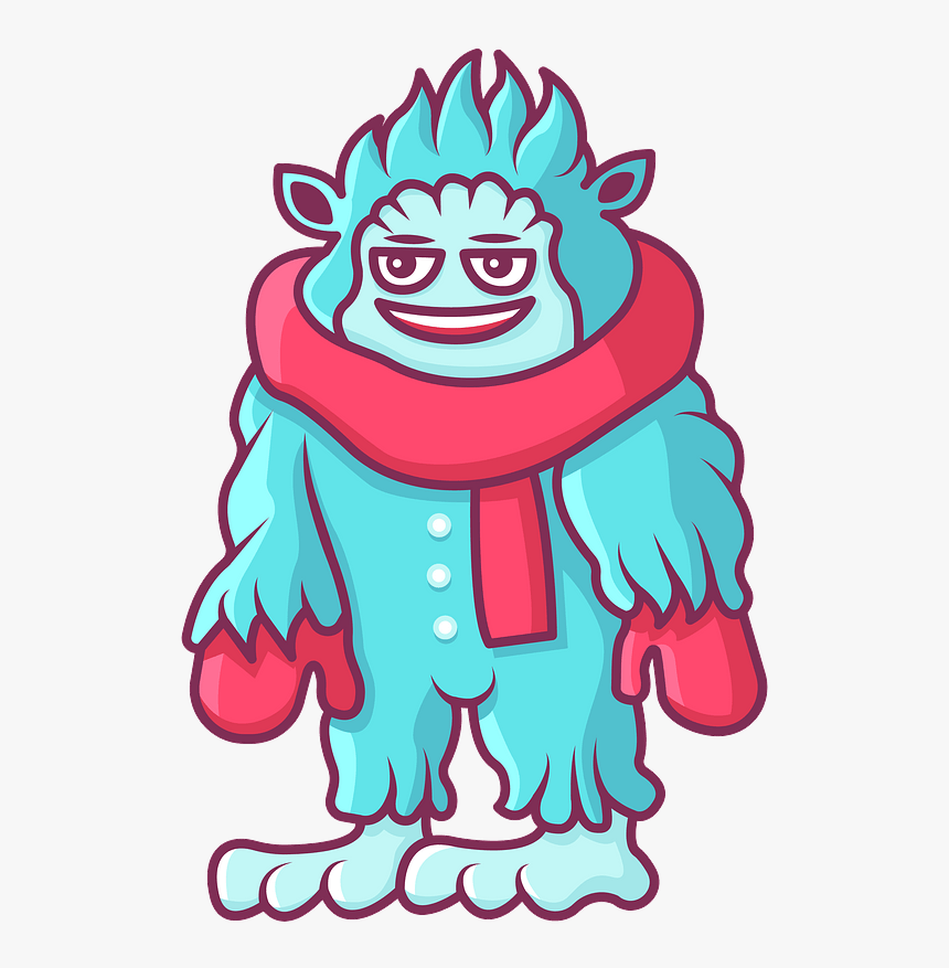 Yeti Clipart - Yeti Coloring Pages, HD Png Download, Free Download