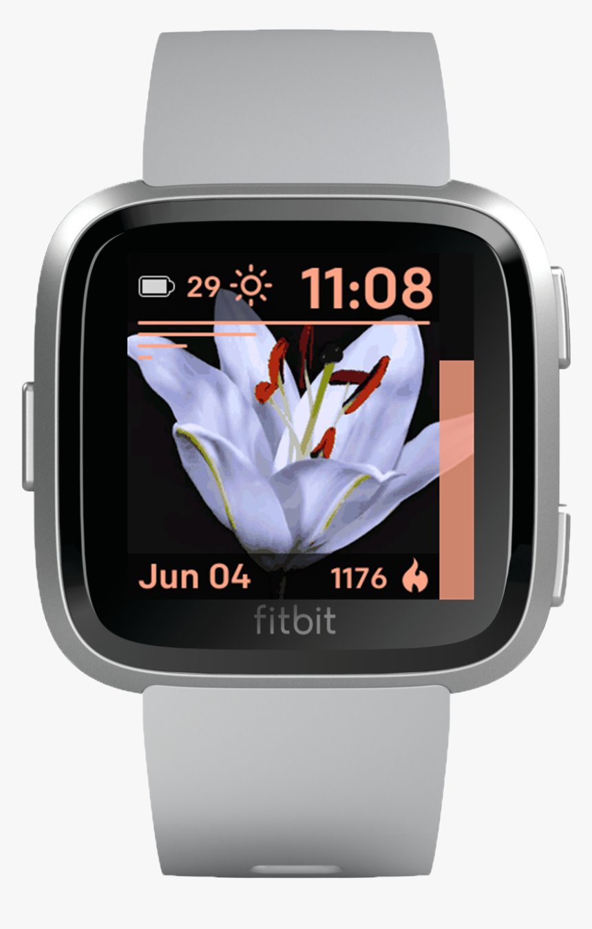 Fitbit Versa Lite Lilac, HD Png Download, Free Download