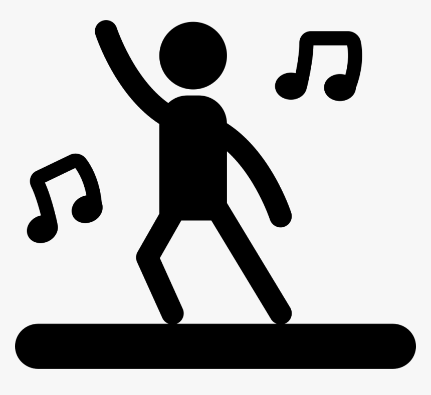 Dancer With Music - Dance And Music Icon, HD Png Download, Free Download