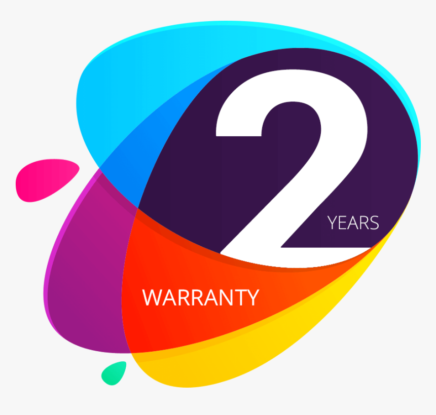 2 Year Warranty Png , Png Download - 2 Years Warranty Png, Transparent Png, Free Download