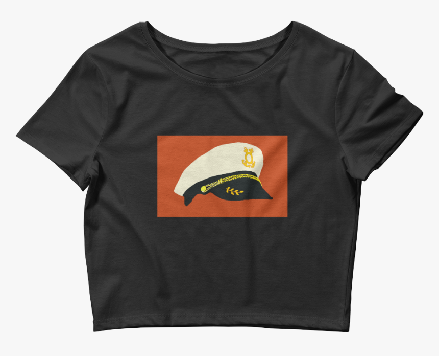 Captain"s Hat Crop Top - Sushi, HD Png Download, Free Download