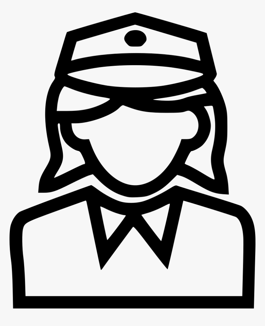 Police Woman - Traffic Police Icon, HD Png Download, Free Download