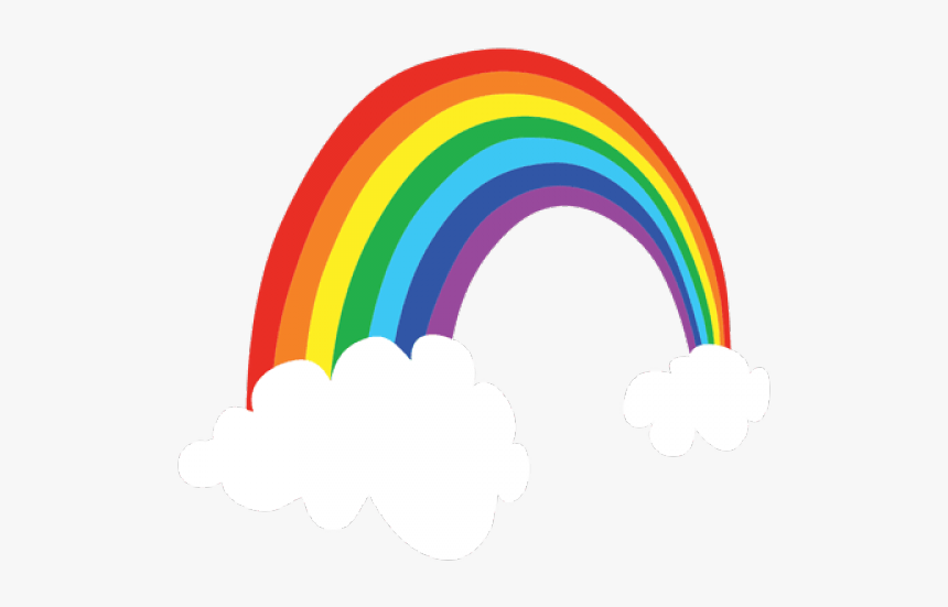 Cartoon Rainbow - Todo Va A Salir Bien Yo Me Quedo En Casa, HD Png Download, Free Download