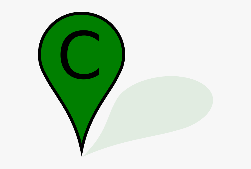 Corners Design Worldlabel Com Green Checkers Svg Clip - Google Maps Pin Green, HD Png Download, Free Download