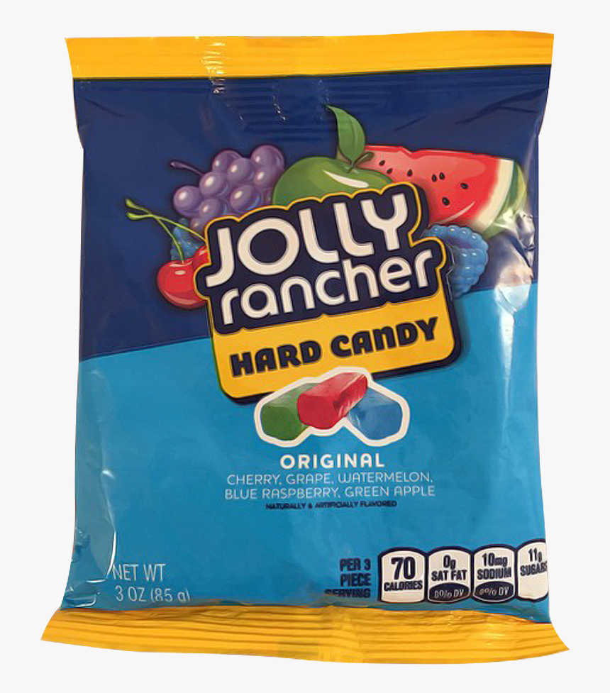 Jolly Rancher Peg Bag Hard Asstd 3oz X - Jolly Rancher Hard Candy Awesome Reds, HD Png Download, Free Download