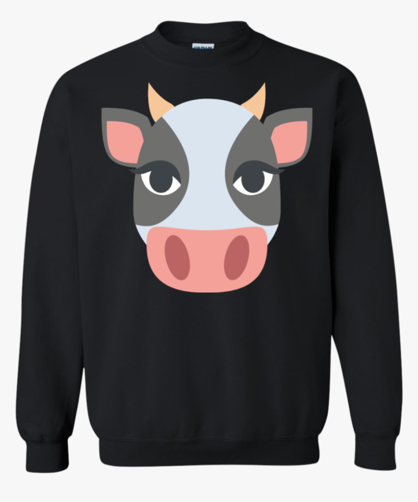 Cow Face Emoji Sweatshirt - Friends Ugly Christmas Sweaters, HD Png Download, Free Download