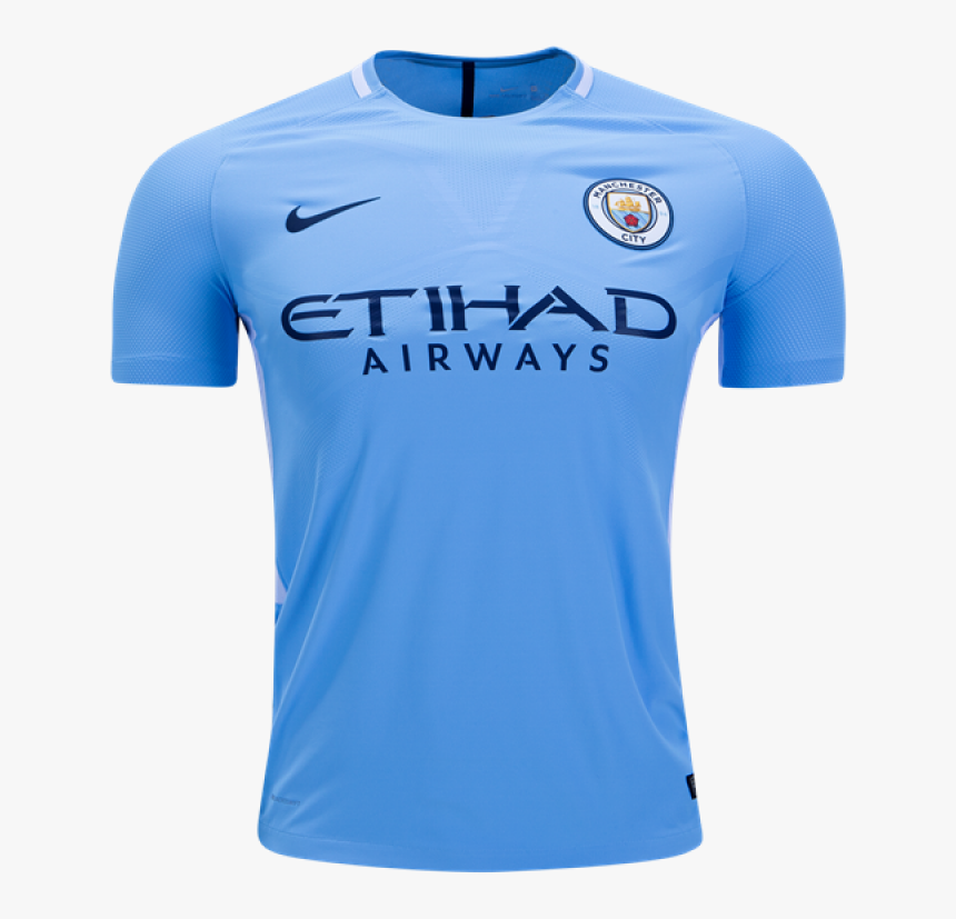 Camisa Manchester City Home 2017 S/n° - Man City Shirt 2018 Png, Transparent Png, Free Download