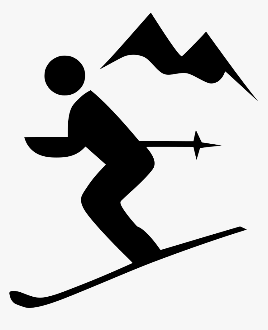 Downhill Ski Clipart, HD Png Download, Free Download