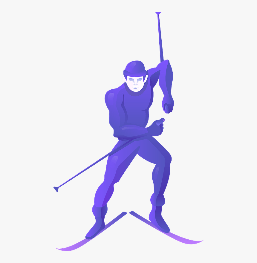 Ski Clipart - Superhero, HD Png Download, Free Download