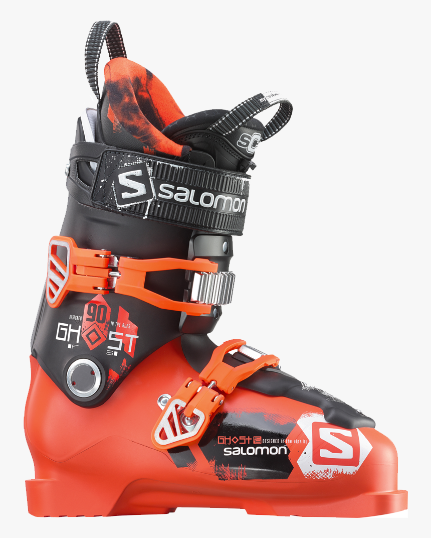 Thumb Image Salomon Ski Boots Orange HD Png Download Kindpng