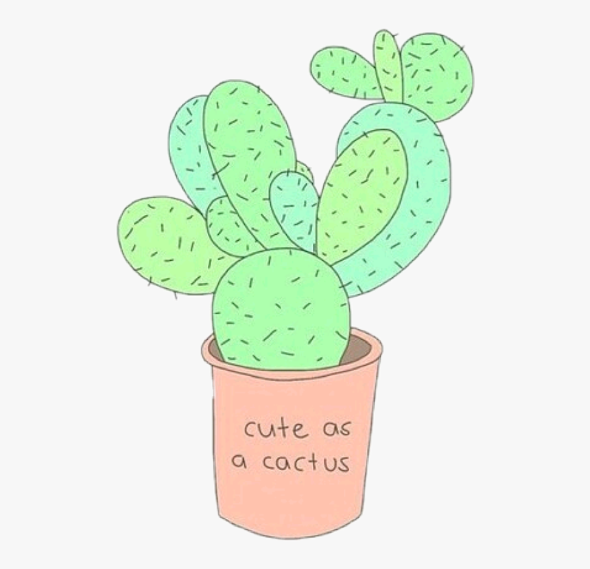 #tumblr❤#cute #cactus #catusflower#catuschic #love - Eastern Prickly Pear, HD Png Download, Free Download