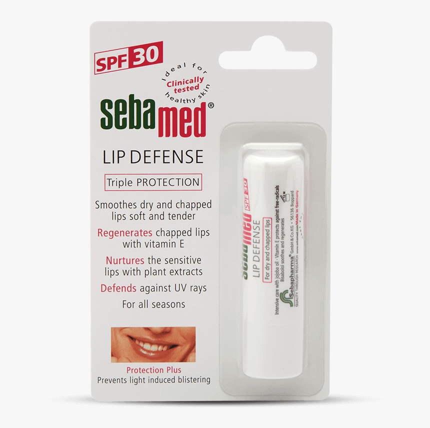 Lip Defense Balm With Spf - Sebamed Lipbalm Lip Defense, HD Png Download, Free Download
