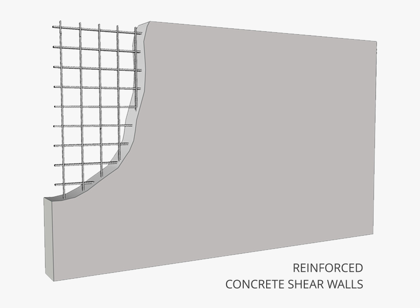 Image Reinforced Concrete Shear Walls On Https - Reinforced Concrete Png, Transparent Png, Free Download