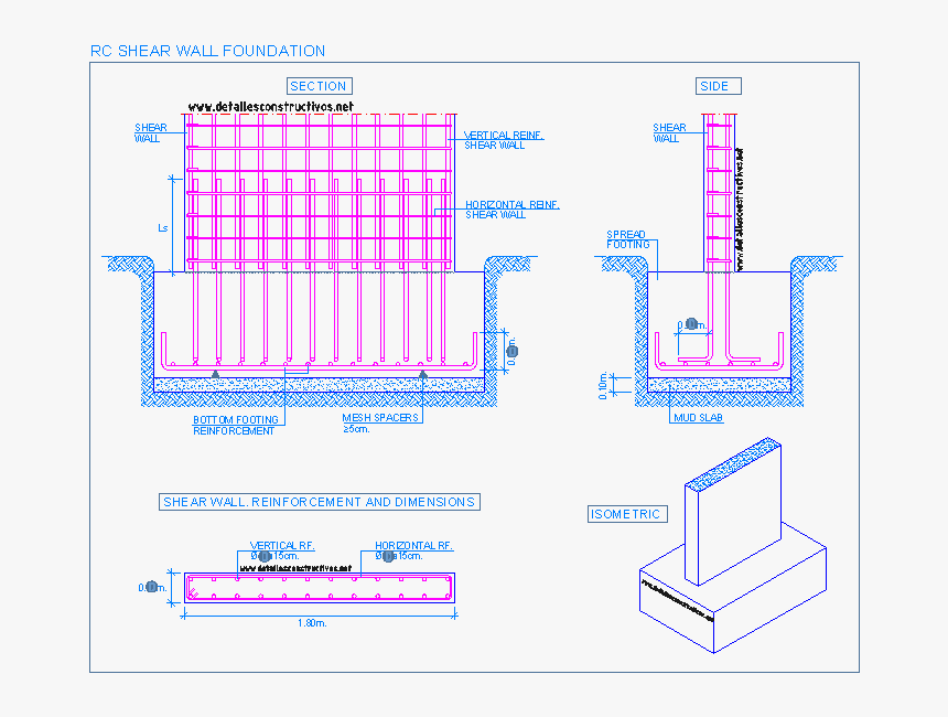 Shear Wall Foundation Details, HD Png Download, Free Download