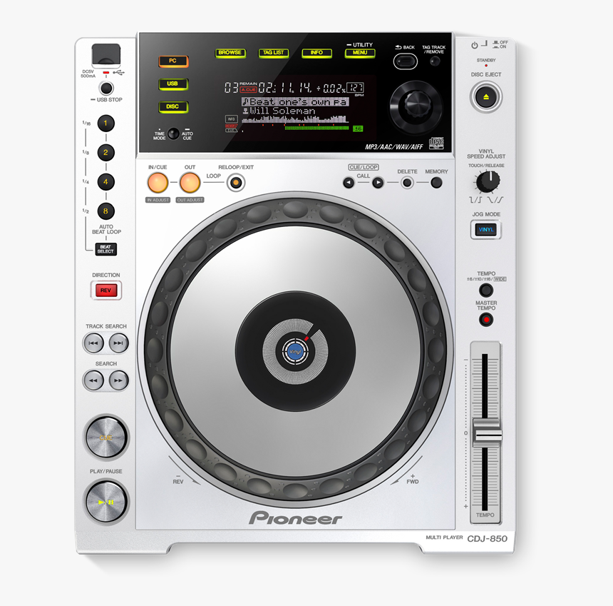 Pioneer Cdj 850 Mk2, HD Png Download, Free Download