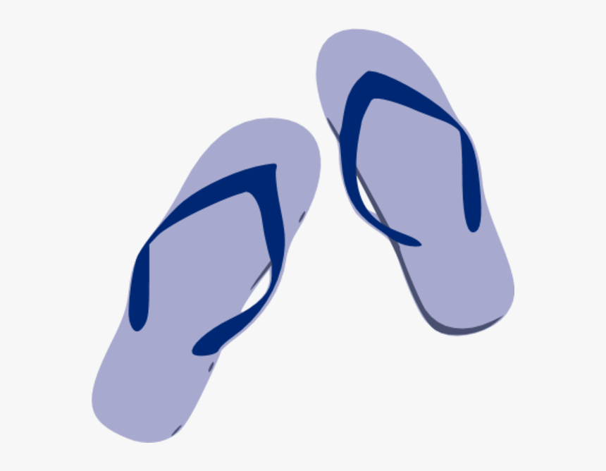 Transparent Ballet Slippers Png - Flip Flop Clip Art, Png Download, Free Download