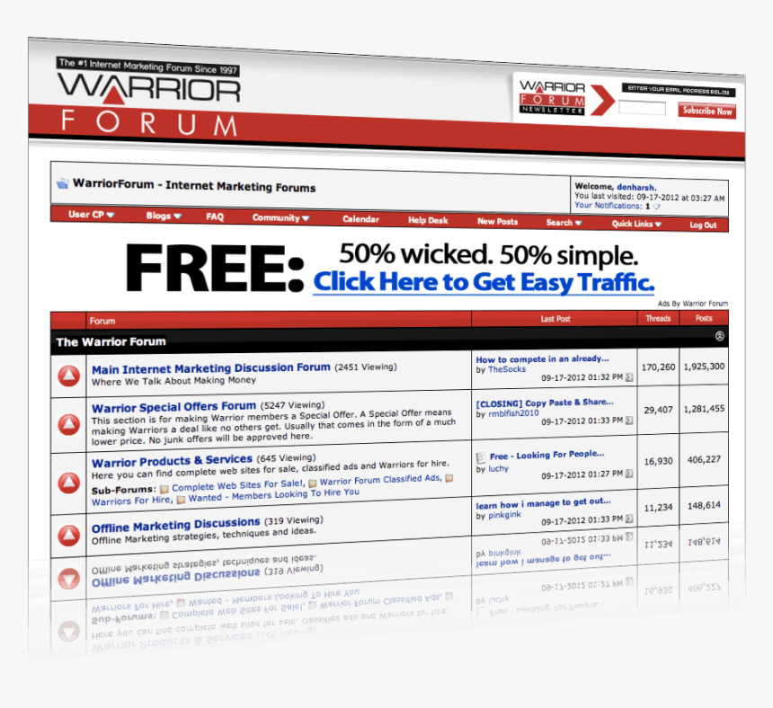 Internet Marketing Forums - Warrior Forum, HD Png Download, Free Download