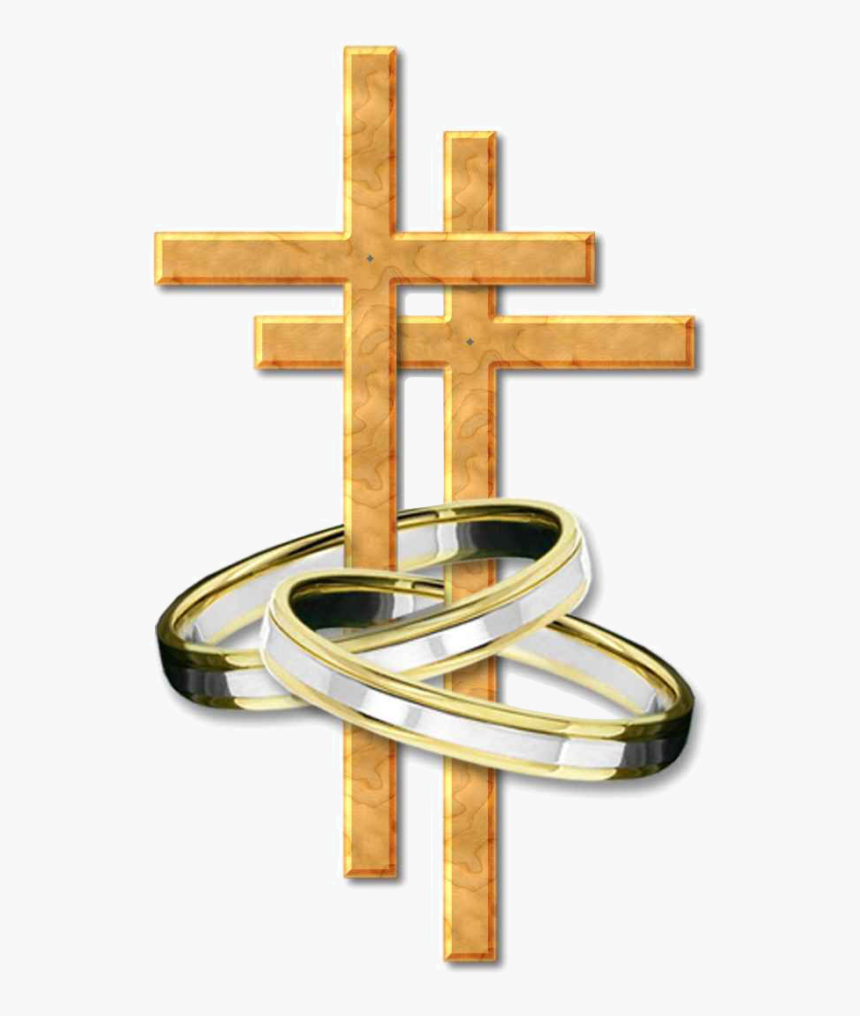 Sacraments Of The Catholic Church Marriage Wedding - Simbolo De Matrimonio Catolico, HD Png Download, Free Download