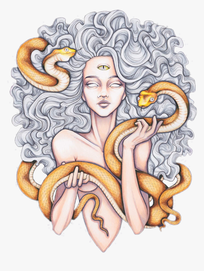 Transparent Medusa Clipart - Medusa Third Eye, HD Png Download, Free Download