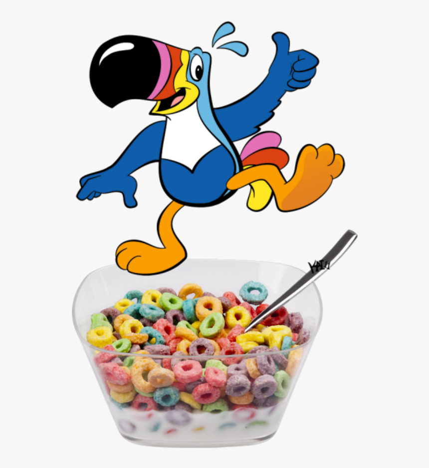 #fruitloops #sccereal #cereal #colorful #birds #breakfast - Transparent Background Cereal Png, Png Download, Free Download