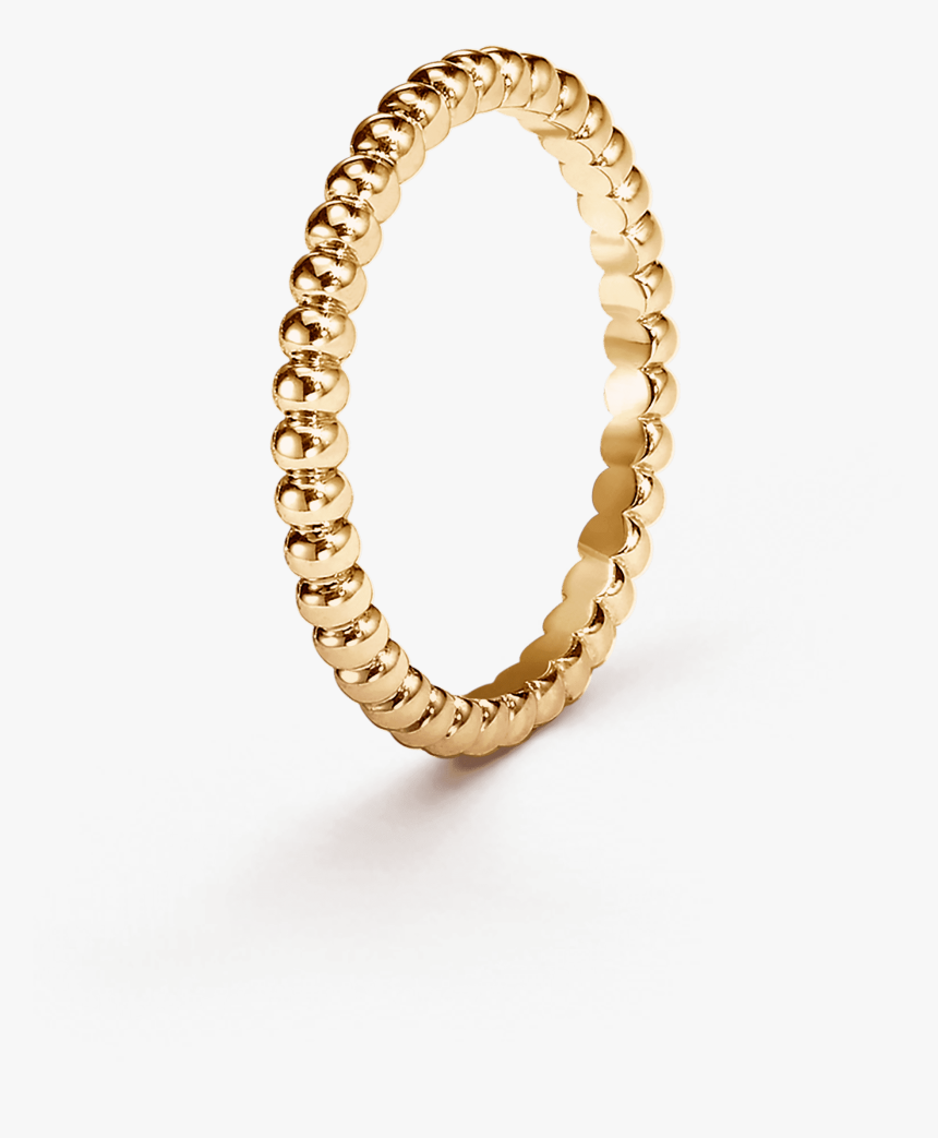 Perlée Pearls Of Gold Ring, Small Model, - Van Cleef & Arpels Perlée, HD Png Download, Free Download