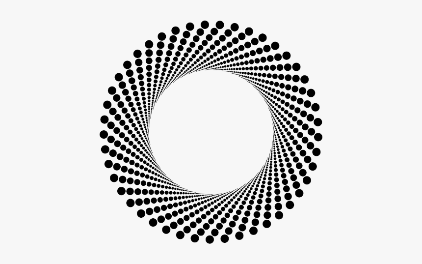 Circle Geometric Dot Pattern, HD Png Download, Free Download