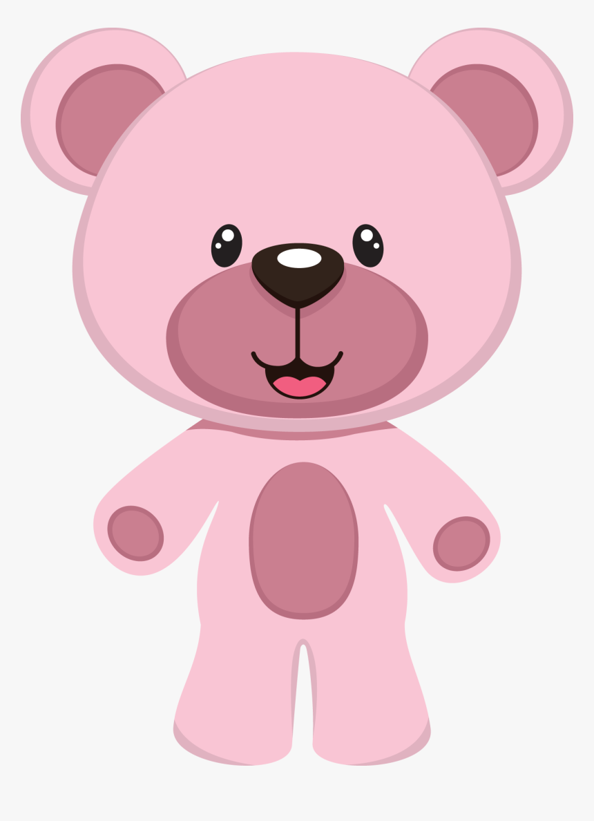 Transparent Pink Teddy Bear Png - Teddy Bear Pink Png Clipart, Png Download, Free Download