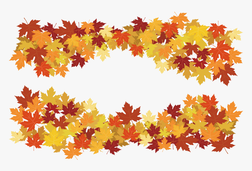 Autumn Border Png - Clip Art, Transparent Png, Free Download