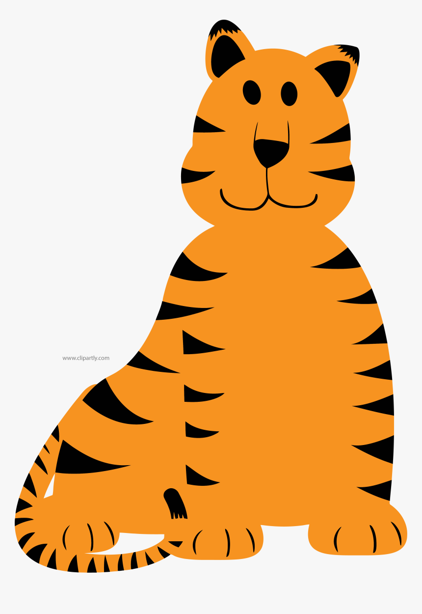Basic Tigger Clipart Png Download - Animales Tiernos En Caricatura, Transparent Png, Free Download