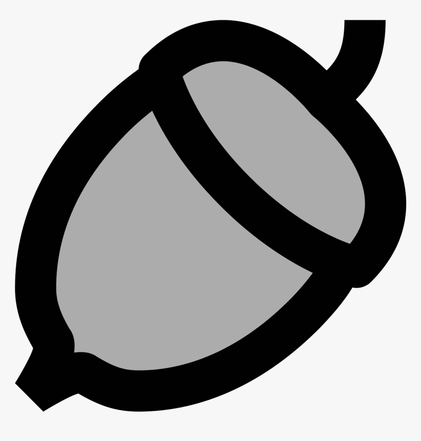 It"s A Logo Of A Nut In The Shape Of An Acorn Clipart, HD Png Download, Free Download