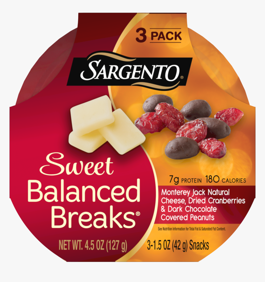 Sargento® Sweet Balanced Breaks®, Monterey Jack Natural - Sargento Sweet Balanced Breaks, HD Png Download, Free Download