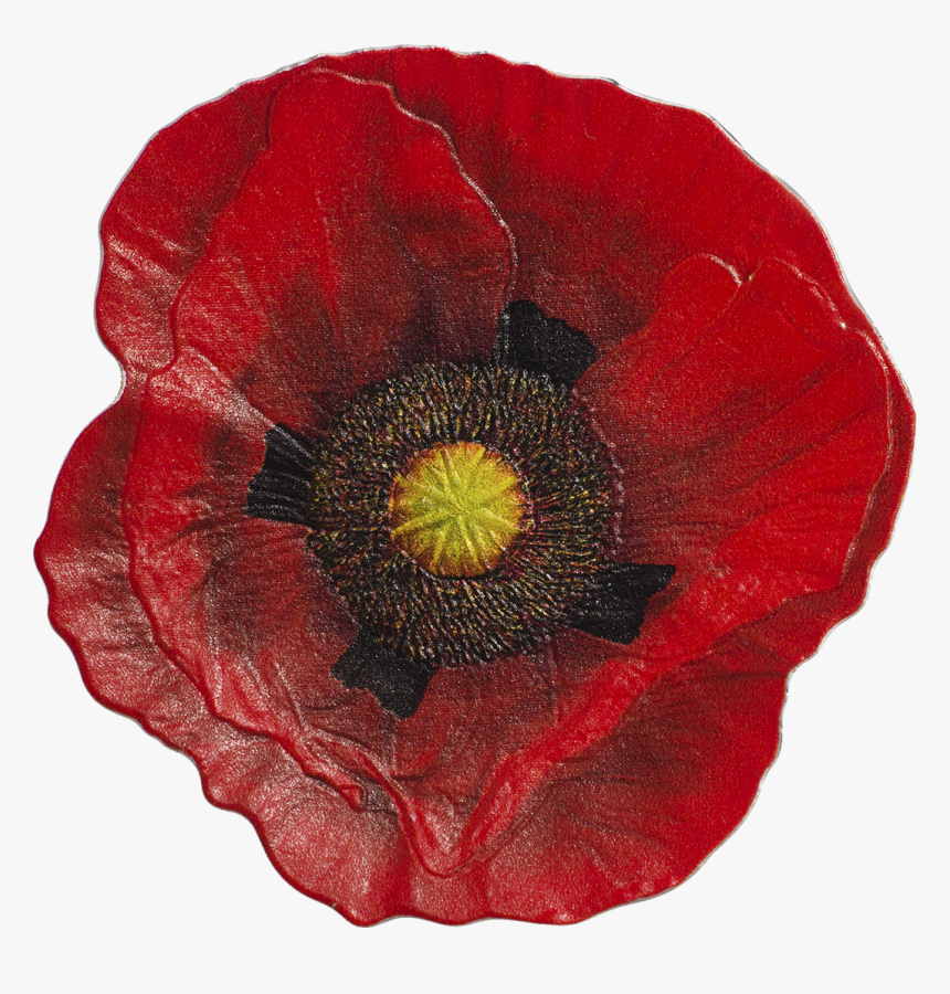 2017 1 Oz Cook Islands Remembrance Poppy - Poppy Clipart, HD Png Download, Free Download
