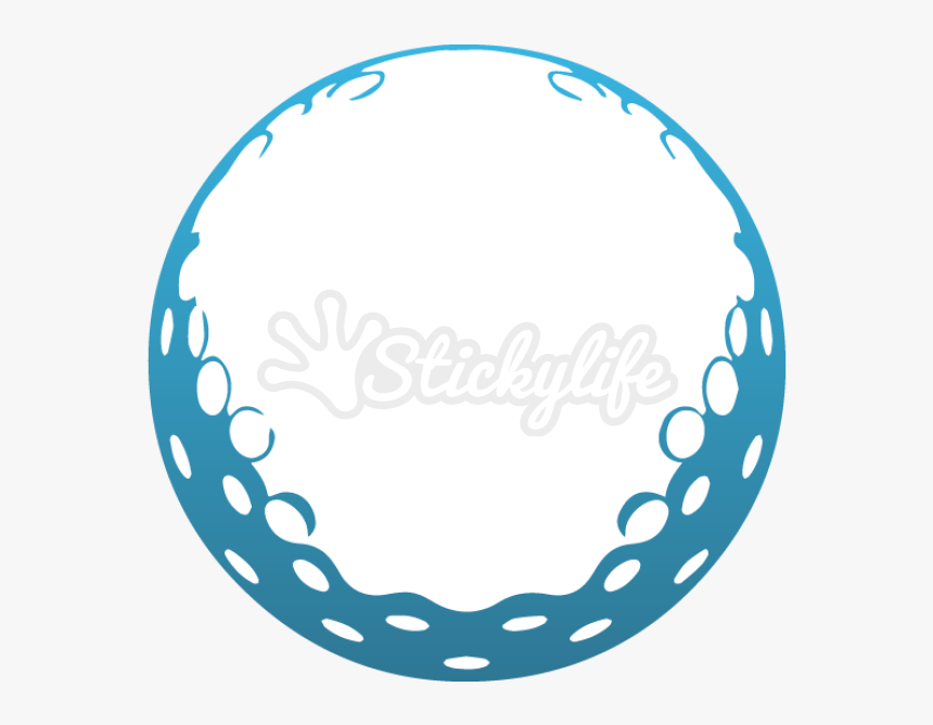 Golf Ball Decal - Pantai Camplong, HD Png Download, Free Download