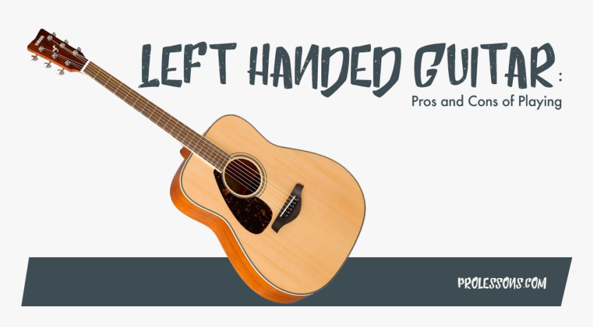Left Handed Guitar - Acoustic Guitar, HD Png Download, Free Download