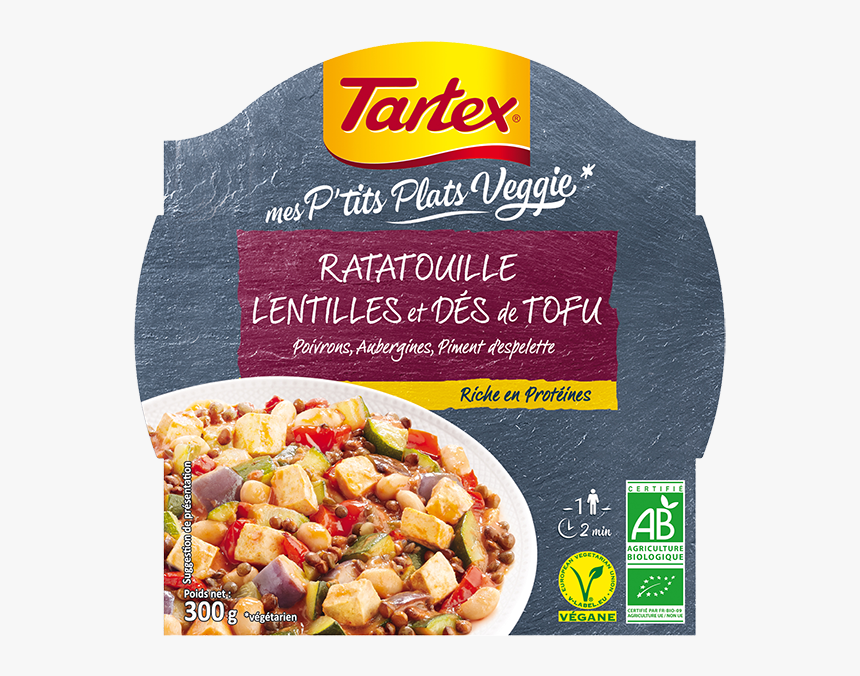 Lentilles Et Tofu Tartex - Bio, HD Png Download, Free Download